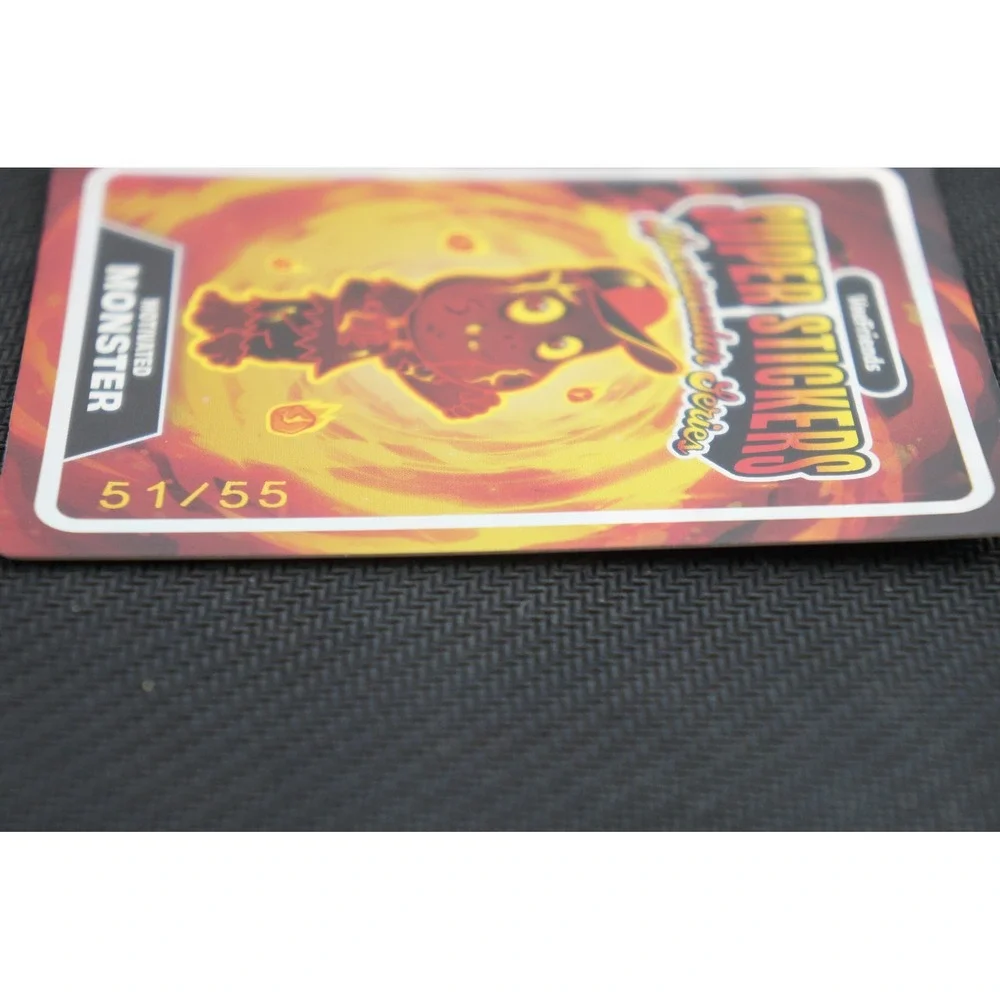 VeeFriends Super Stickers Motivated Monster 51/55 Spectacular‎ Series Lava Match